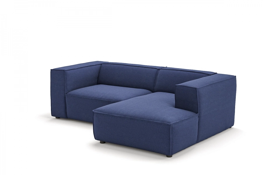 Model MODULARIS WB (wysoki bok) - Modularis WB sofa 2 osobowa + longchair prawy